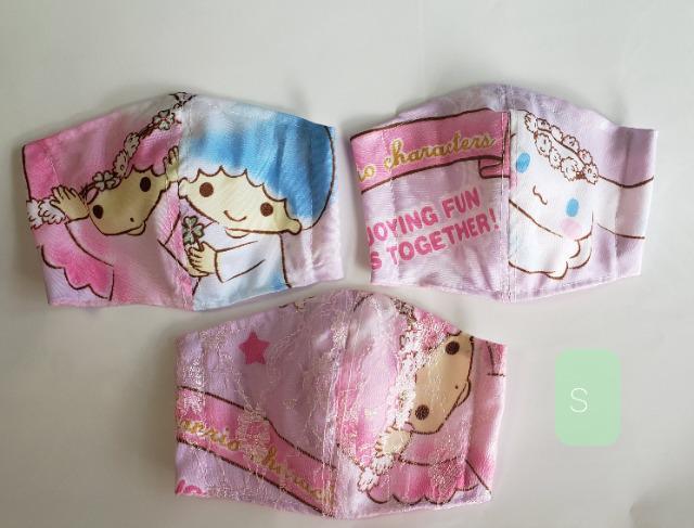S73【本日限定】超レア柄◆ Cinnamoroll キキララ 立体マスク3枚set(*^^*)ハンドメイド < 女性ファッション  S73【本日限定】超レア柄◆ Cinnamoroll キキララ 立体マスク3枚set(*^^*)ハンドメイド  < 女性ファッションの