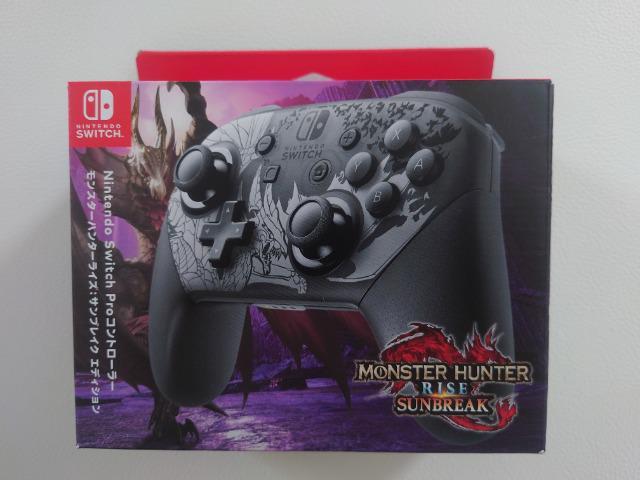 Proコントローラー モンスターハンターライズ:サンブレイクエディション 新品未使用 Swith < ゲーム本体/ソフト  Proコントローラー モンスターハンターライズ:サンブレイクエディション 新品未使用 Swith  < ゲーム本体/ソフトの