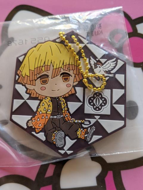 鬼滅の刃一番くじ 我妻善逸 きゅんキャララバーマスコット&きゅんキャラコースターA個セット ぜんいつ < アニメ/コミック/キャラクター  鬼滅の刃一番くじ 我妻善逸 きゅんキャララバーマスコット&きゅんキャラコースターA個セット ぜんいつ < アニメ/コミック/キャラクターの