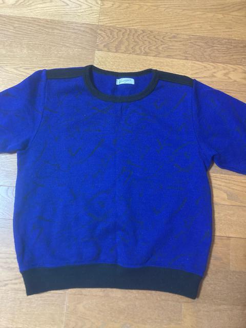 1447.五分袖薄手ニットカットソー☆柄物☆サイズM < 女性ファッション  1447.五分袖薄手ニットカットソー☆柄物☆サイズM < 女性ファッションの