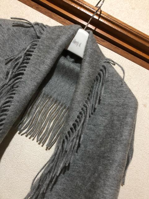 【未使用】Refrect リフレクト ウール(羊毛)幅広でショールに、マフラーに < ブランド 【未使用】Refrect リフレクト ウール(羊毛)幅広でショールに、マフラーに < ブランドの