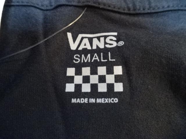 バンズ【VANS OFF THE WALL】 円形ロゴプリント ロングスリーブTシャツUS S < 女性ファッション  バンズ【VANS OFF THE WALL】 円形ロゴプリント ロングスリーブTシャツUS S < 女性ファッションの