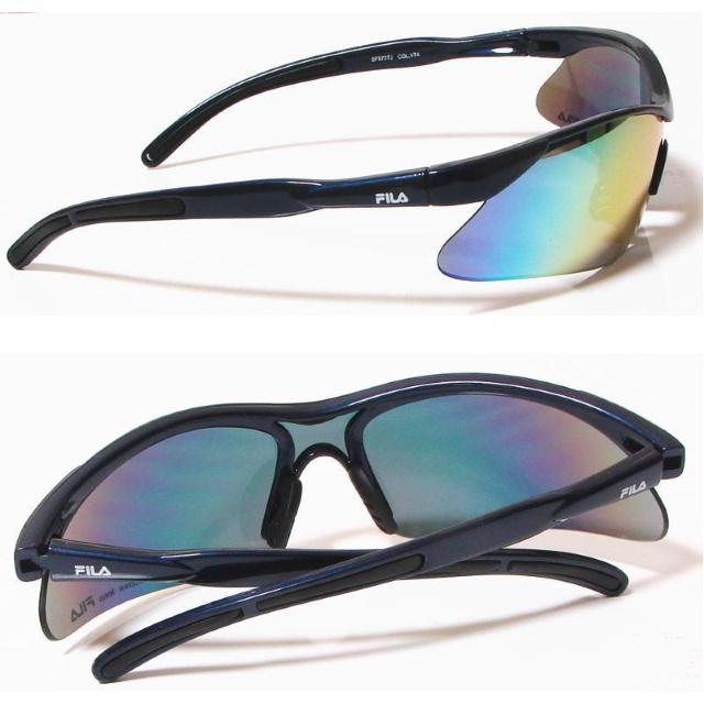 FILA フィラ スポーツサングラス SF8727J-V74 < 男性ファッション  FILA フィラ スポーツサングラス SF8727J-V74 < 男性ファッションの
