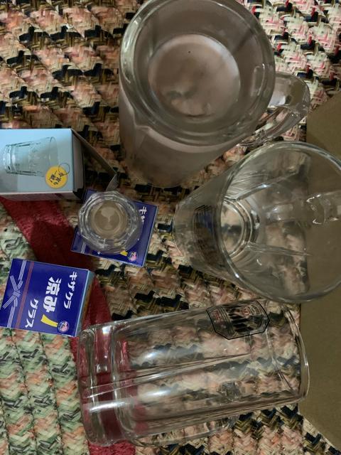 ASAHI アサヒジョッキ3個+日本酒グラス3送料無料 < ホビー  ASAHI アサヒジョッキ3個+日本酒グラス3送料無料 < ホビーの