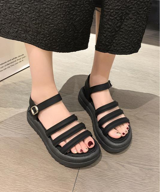 送料無料 新品 厚底サンダル スポーツサンダル 韓国風 < 女性ファッション  送料無料 新品 厚底サンダル スポーツサンダル 韓国風 < 女性ファッションの