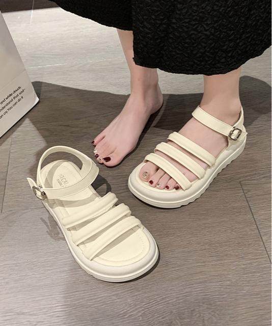 送料無料 新品 厚底サンダル スポーツサンダル 韓国風 < 女性ファッション  送料無料 新品 厚底サンダル スポーツサンダル 韓国風 < 女性ファッションの