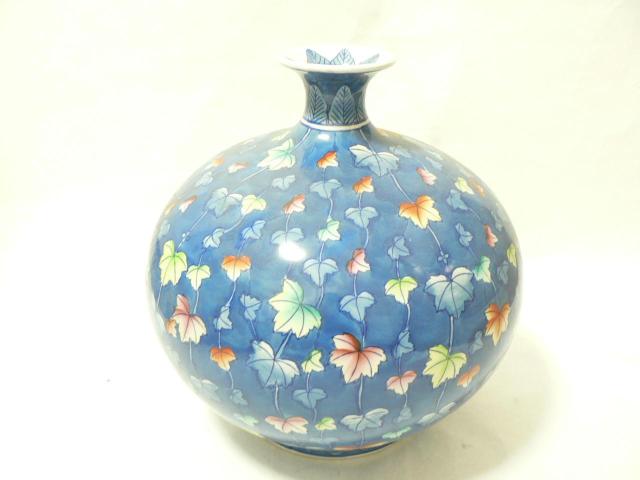 古許窯 菊水作 色絵 大花瓶・花器 壺 花入れ・即決! < ホビー 古許窯 菊水作 色絵 大花瓶・花器 壺 花入れ・即決! < ホビーの
