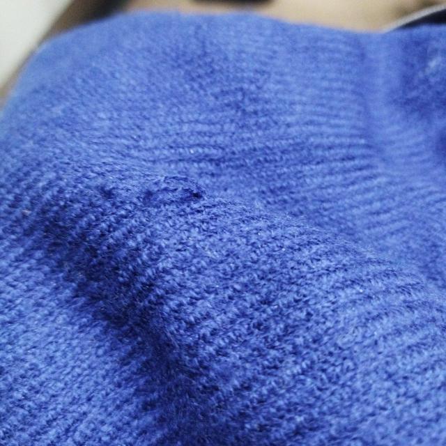 Calvin Kent ネイビー マフラー フリンジ付き < 男性ファッション Calvin Kent ネイビー マフラー フリンジ付き < 男性ファッションの