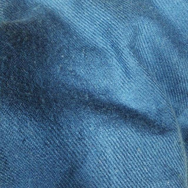 Calvin Kent ネイビー マフラー フリンジ付き 中古 < 男性ファッション Calvin Kent ネイビー マフラー フリンジ付き 中古 < 男性ファッションの