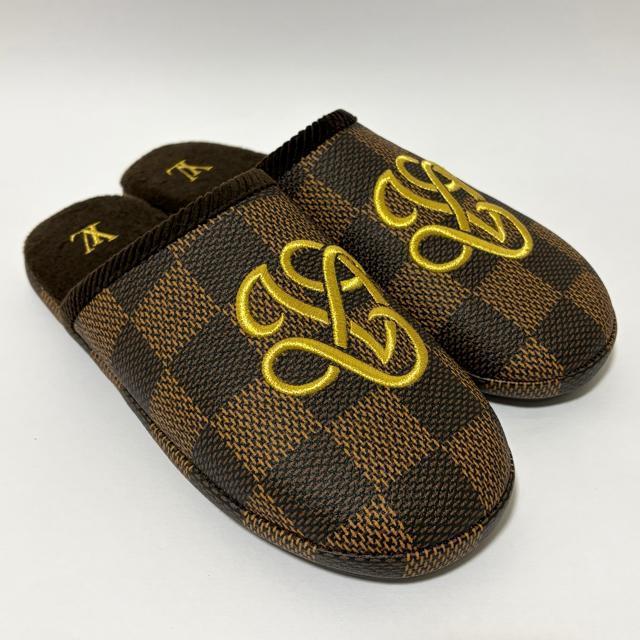 �y���g�p�z���C���B�g�� LV �p���X���C�� �~���[�� �_�~�G �T���_�� �X���b�p 26.5cm Louis Vuitton  �� �u�����h�� 