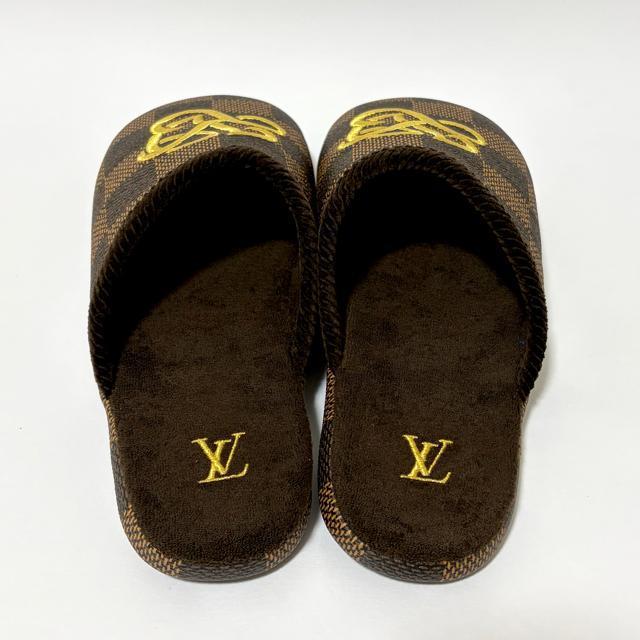 �y���g�p�z���C���B�g�� LV �p���X���C�� �~���[�� �_�~�G �T���_�� �X���b�p 26.5cm Louis Vuitton �� �u�����h�� 