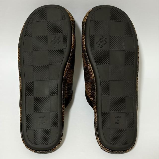 �y���g�p�z���C���B�g�� LV �p���X���C�� �~���[�� �_�~�G �T���_�� �X���b�p 26.5cm Louis Vuitton �� �u�����h�� 