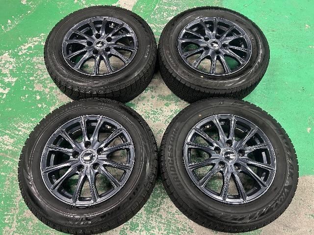 0092471)�������YBS�u���a�X�g�����ÃX�^�b�h���X�^�C��4�{�A���~�z�C�[���Z�b�g�Z�_���~�j�o��195/65R15�������� �� ������/�o�C�N