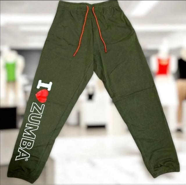 ZUMBA ズンバ スウェットパンツ I LOVE ZUMBA カーキ Mサイズ < 女性ファッション ZUMBA ズンバ スウェットパンツ I LOVE ZUMBA カーキ Mサイズ < 女性ファッションの