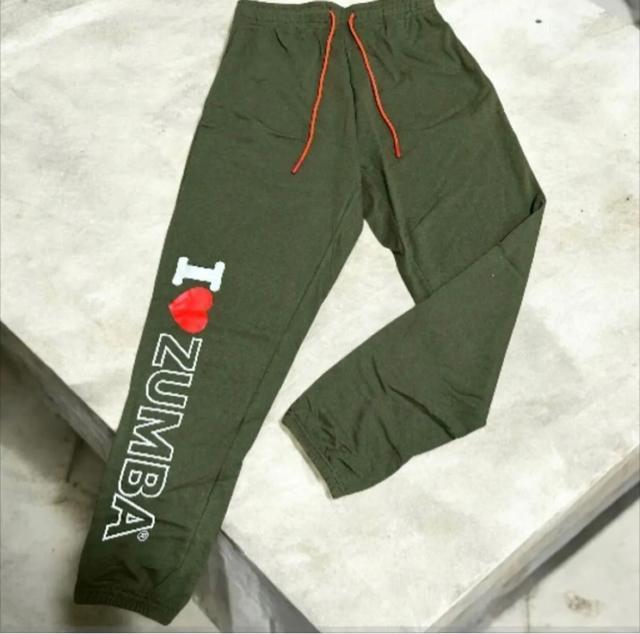 ZUMBA ズンバ スウェットパンツ I LOVE ZUMBA カーキ Mサイズ < 女性ファッション ZUMBA ズンバ スウェットパンツ I LOVE ZUMBA カーキ Mサイズ < 女性ファッションの