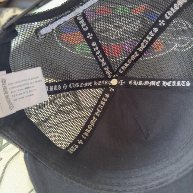 Chrome Hearts �N�����n�[�c ���b�V���L���b�v ���S �� �u���b�N �g���b�J�[�L���b�v USA�� �� �u�����h�� 