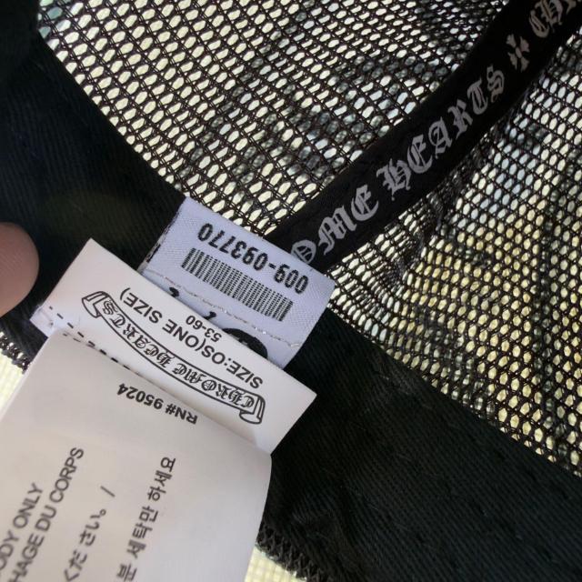 Chrome Hearts �N�����n�[�c ���b�V���L���b�v ���S �� �u���b�N �g���b�J�[�L���b�v USA�� �� �u�����h�� 