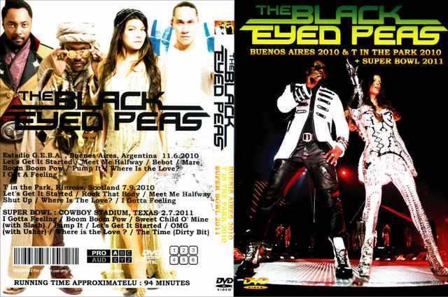 BLACK EYED PEAS ubNAChs[Y 2010 & SUPER BOWL 2011   CD/DVD/rfI 