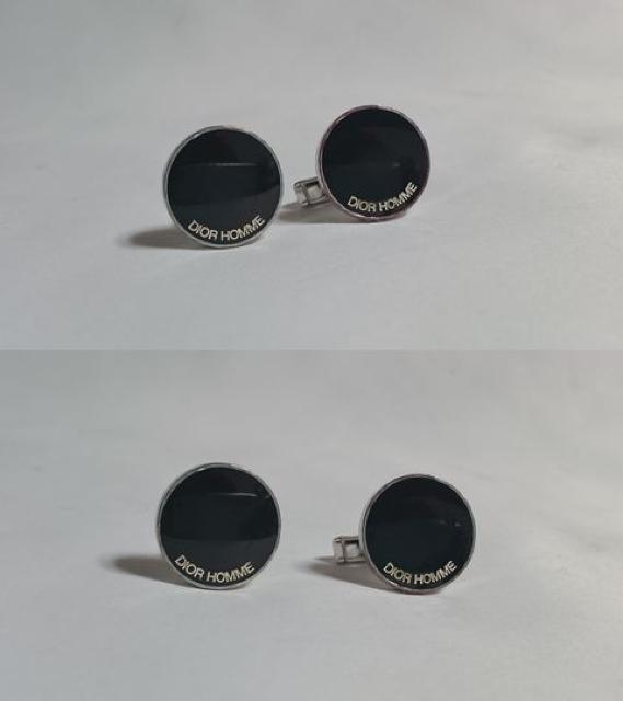 正規レア Dior Hommeディオールオム ロゴ文字オーバルカフス黒 カフリンクス アイコンボタン < ブランド  正規レア Dior Hommeディオールオム ロゴ文字オーバルカフス黒 カフリンクス アイコンボタン < ブランドの