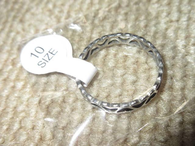 未使用タグ付☆ステンレス製*フルハート*指輪19号(シルバー) < 女性アクセサリー/時計  未使用タグ付☆ステンレス製*フルハート*指輪19号(シルバー) < 女性アクセサリー/時計の