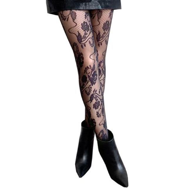 VENEZIANA EU製 フローラルデザインパンティホース 20デニール < 女性ファッション  VENEZIANA EU製 フローラルデザインパンティホース 20デニール  < 女性ファッションの