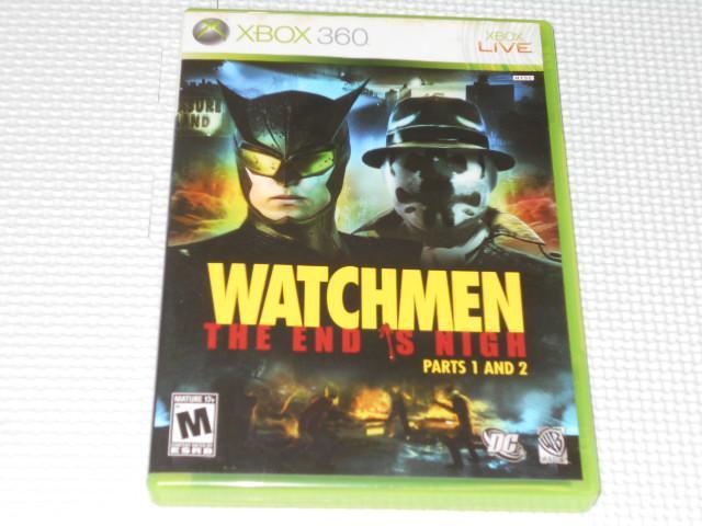 xbox360WATCHMEN THE END IS NIGH PARTS 1 AND 2 CO   Q[{/\tg 