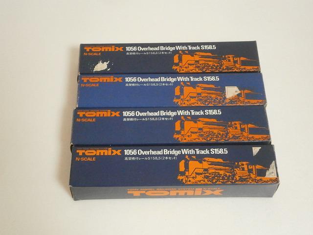 ★N-SCALE TOMIX 高架橋付レールS158.5(2本セット)×4箱 トミー < ホビー  ★N-SCALE TOMIX 高架橋付レールS158.5(2本セット)×4箱 トミー < ホビーの