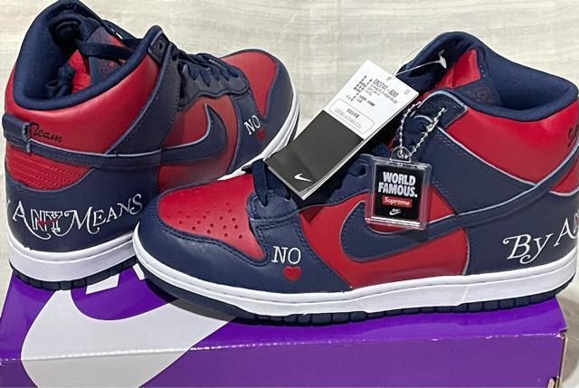NIKE DUNK SB HIGH QS×Supreme      25.5cm 未使用 < ブランド  NIKE DUNK SB HIGH QS×Supreme      25.5cm 未使用 < ブランドの