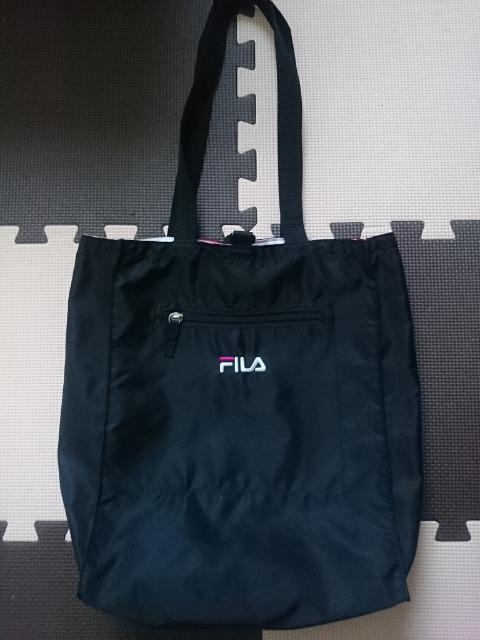 FILA フィラ☆トートバッグ★ナイロン☆美品★ < 女性ファッション  FILA フィラ☆トートバッグ★ナイロン☆美品★  < 女性ファッションの