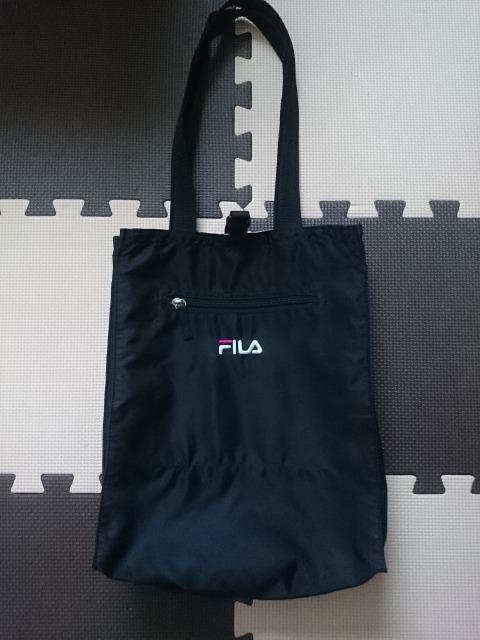 FILA フィラ☆トートバッグ★ナイロン☆美品★ < 女性ファッション  FILA フィラ☆トートバッグ★ナイロン☆美品★ < 女性ファッションの