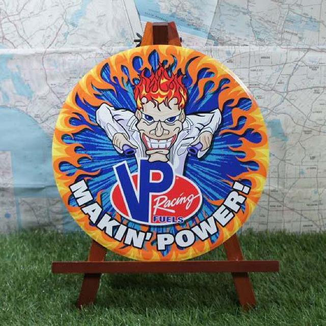 新品【ブリキ看板】VP Racing Fuels/VP・レーシング・フュエルズ Makin' Power 丸型 < ホビー  新品【ブリキ看板】VP Racing Fuels/VP・レーシング・フュエルズ Makin' Power 丸型  < ホビーの