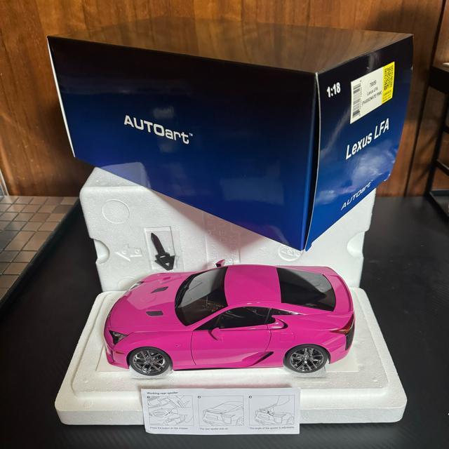 未展示品 オートアート 1/18 レクサス LFA PASSIONATE PINK < ホビー  未展示品 オートアート 1/18 レクサス LFA PASSIONATE PINK < ホビーの
