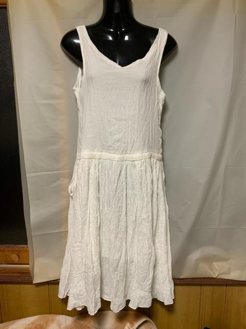 ◆イチオク「白いノースリーブロングワンピース」サイズ3 < 女性ファッション  ◆イチオク「白いノースリーブロングワンピース」サイズ3  < 女性ファッションの