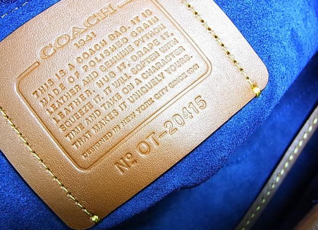 ���K�R�[�` 20415 �n���h�o�b�O �g�[�g�o�b�O COACH ���U�[���p�C�\�����@���|���\ �p�C�\���N���V�F�b�g�t