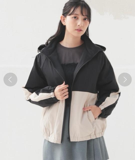 極美品 COLZA コルザ 配色 ブルゾン Honeys ハニーズ Mサイズ < ブランド 極美品 COLZA コルザ 配色 ブルゾン Honeys ハニーズ Mサイズ < ブランドの