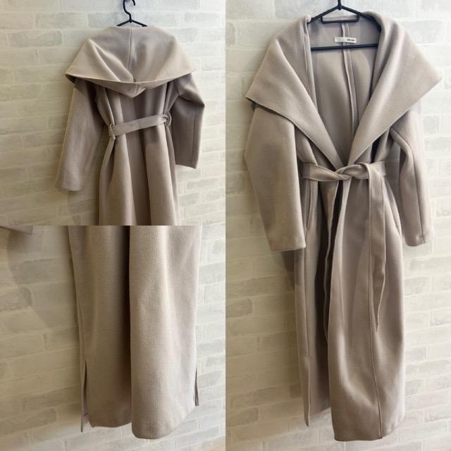 ROYAL PARTY★カットメルトンロングコート★ < ブランド ROYAL PARTY★カットメルトンロングコート★ < ブランドの