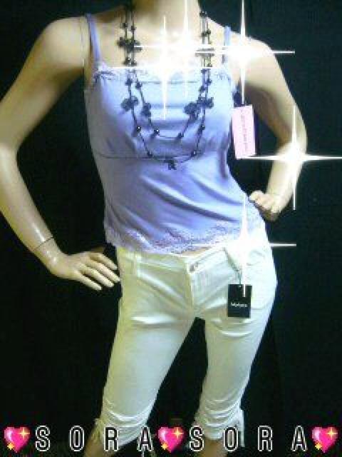 ブラカップ付♪胸元レース ブラトップキャミソール < 女性ファッション  ブラカップ付♪胸元レース ブラトップキャミソール  < 女性ファッションの