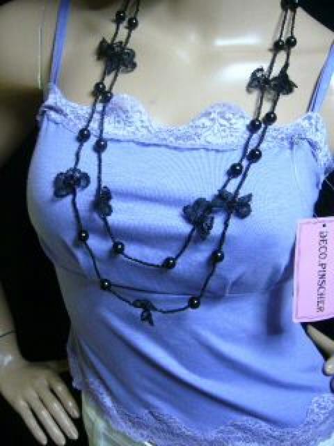 ブラカップ付♪胸元レース ブラトップキャミソール < 女性ファッション  ブラカップ付♪胸元レース ブラトップキャミソール < 女性ファッションの