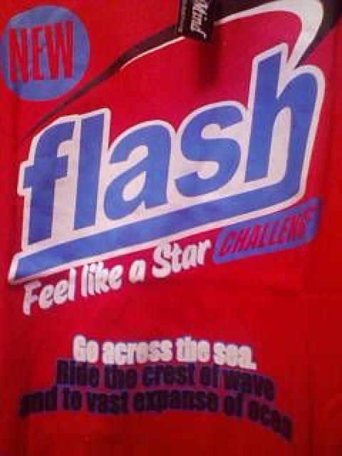 Aー355☆新品☆flashロンT レッド M < 男性ファッション  Aー355☆新品☆flashロンT レッド M < 男性ファッションの