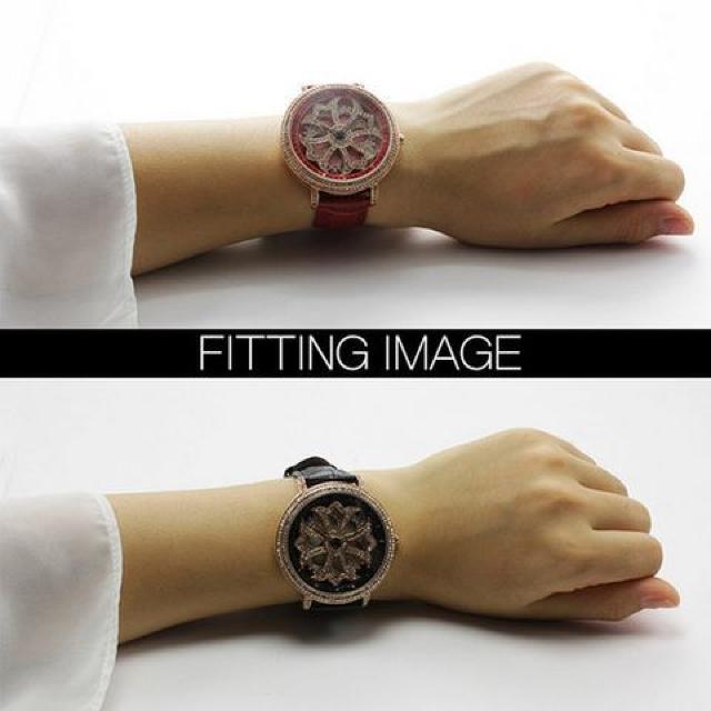 CITIZEN MIYOTAムーブメント★スワロフスキー・スピナー腕時計R < 男性アクセサリー/時計  CITIZEN MIYOTAムーブメント★スワロフスキー・スピナー腕時計R < 男性アクセサリー/時計の