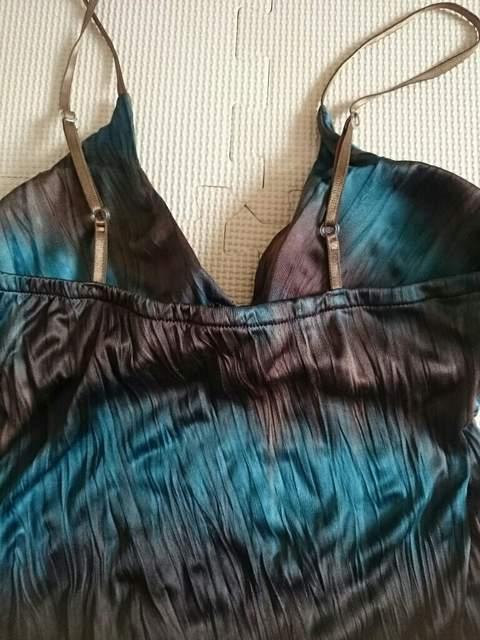 SERIOUS RICH☆カップ付キャミワンピース★タイダイ柄☆インナーにも★ < 女性ファッション  SERIOUS RICH☆カップ付キャミワンピース★タイダイ柄☆インナーにも★ < 女性ファッションの