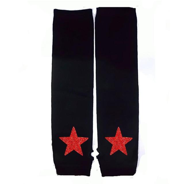 ラインストーン 星 スター ワッペン アームカバー グローブ 手袋 指なし < 女性ファッション ラインストーン 星 スター ワッペン アームカバー グローブ 手袋 指なし < 女性ファッションの
