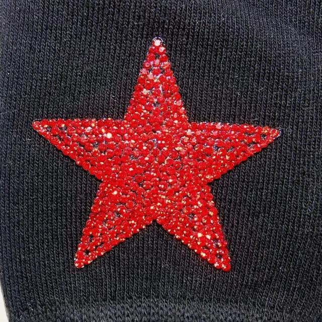 ラインストーン 星 スター ワッペン アームカバー グローブ 手袋 指なし < 女性ファッション ラインストーン 星 スター ワッペン アームカバー グローブ 手袋 指なし < 女性ファッションの