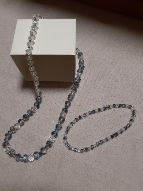 キラキラネックレスブレスレットセット < 女性アクセサリー/時計  キラキラネックレスブレスレットセット  < 女性アクセサリー/時計の