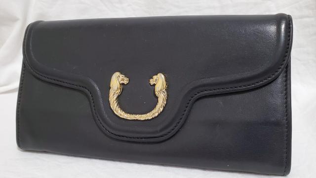正規 ブルガリBVLGARI レオーニ装飾長財布 黒×金 ロゴ×ライオンアイコン 小銭入れ有 ラグジュアリーロングレザーウォレット < ブランド  正規 ブルガリBVLGARI レオーニ装飾長財布 黒×金 ロゴ×ライオンアイコン 小銭入れ有 ラグジュアリーロングレザーウォレット  < ブランドの