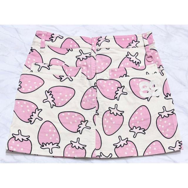 パーリーゲイツ いちご柄スカート ピンク#0 < レジャー/スポーツ パーリーゲイツ いちご柄スカート ピンク#0 < レジャー/スポーツの