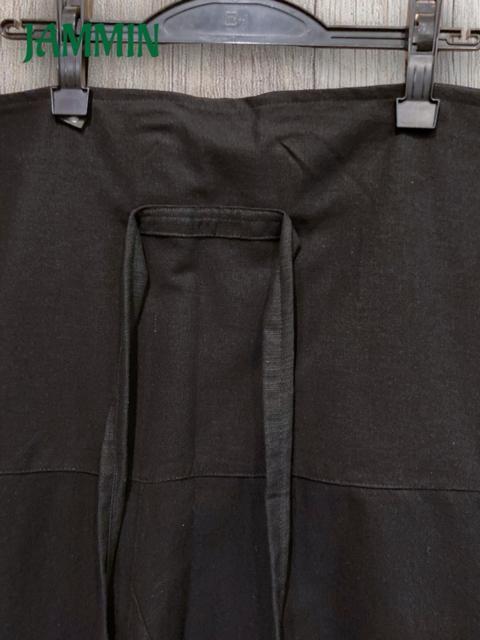 タイパンツ 黒 フィッシャーマンパンツ アジアン エスニック ヒッピー < 男性ファッション  タイパンツ 黒 フィッシャーマンパンツ アジアン エスニック ヒッピー < 男性ファッションの