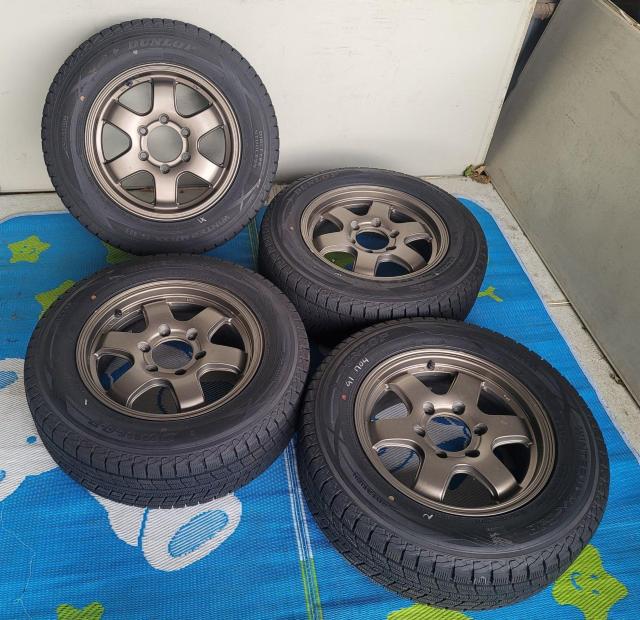 A-TECH SCHNEIDER 16C` 6.5J+38 PCD139.7 X^bhX^Ct4{ZbgDUNLOP/W  /oCN