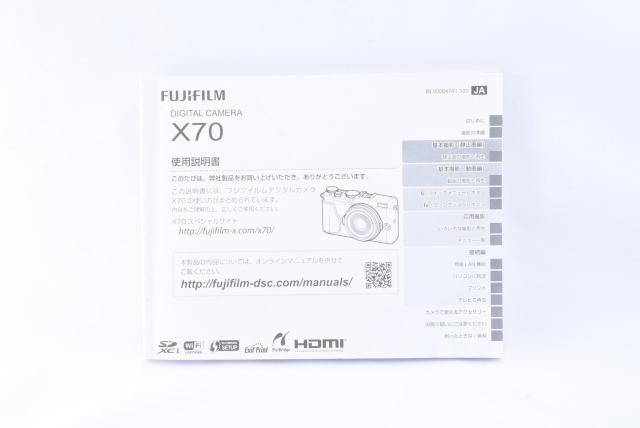  FUJIFILM X70 戵 gp }jA   Ɠd/AV 