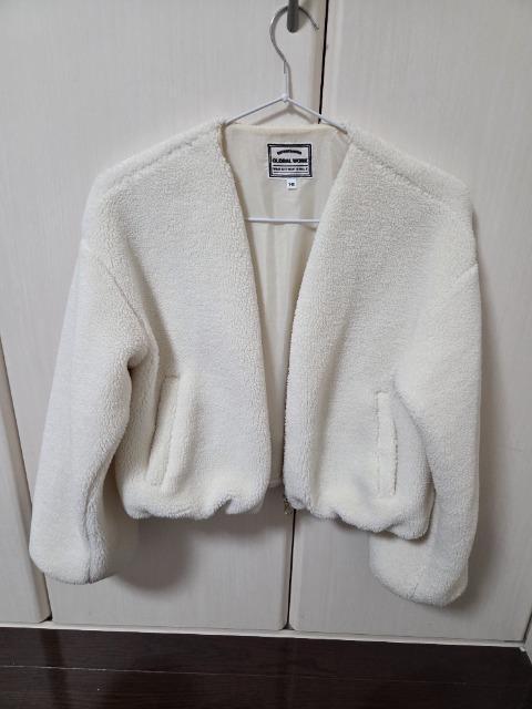 GLOBAL WORK ボアブルゾン 140cm < ブランド GLOBAL WORK ボアブルゾン 140cm < ブランドの